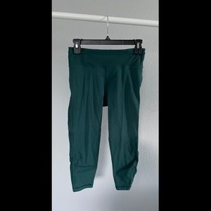 Lululemon Teal Circa 2014 Biker Shorts